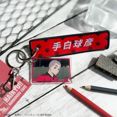 【グッズ-キーホルダー】ハイキュー!! Excellent scene場面写付きタグキーホルダー 手白球彦