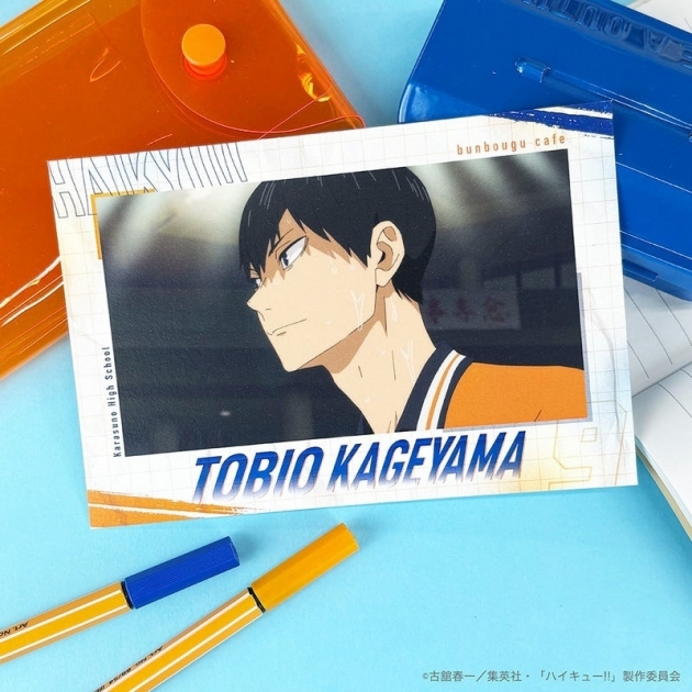 【グッズ-ポストカード】ハイキュー!! パッションカラー モチーフ ポストカード 影山飛雄 | アニメイト