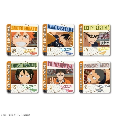 【グッズ-コースター】ハイキュー!! Scrap bookモチーフコースターランダム販売 烏野1