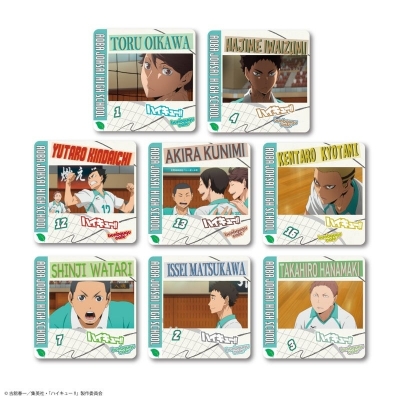 【グッズ-コースター】ハイキュー!! Scrap bookモチーフコースターランダム販売 青葉城西