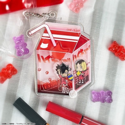【グッズ-キーホルダー】ハイキュー!! After school モチーフ シャカシャカアクリルキーホルダー 音駒