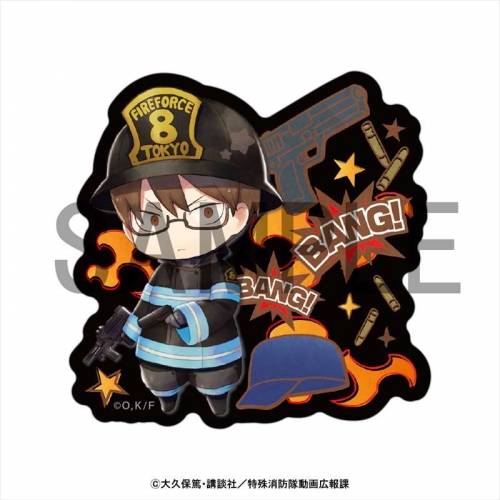 グッズ バッチ 炎炎ノ消防隊 アクリルバッジ 武久火縄 アニメイト グッズ バッチ 炎炎ノ消防隊 アクリルバッジ 武久火縄 アニメイト