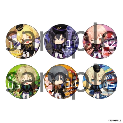 【グッズ-バッチ】ツキウタ。 THE ANIMATION 2 きゃらとりあ缶