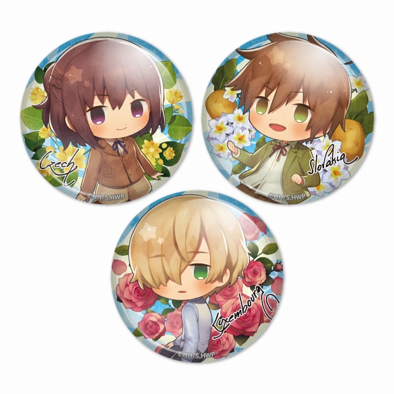 グッズ-バッチ】ヘタリア World☆Stars きゃらふろる vol.2 缶バッジ 