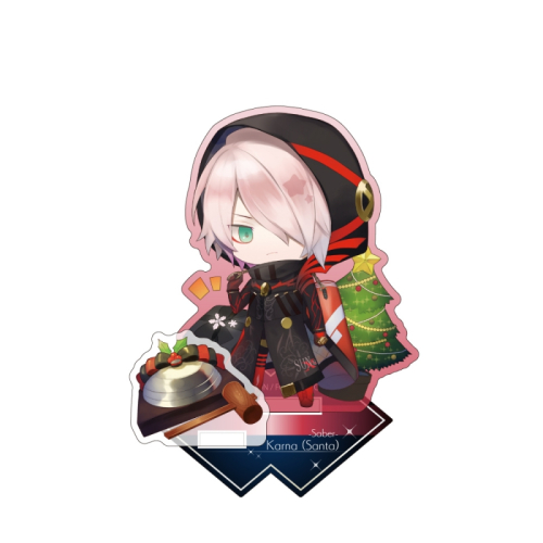 グッズ スタンドポップ Fate Grand Order きゃらとりあアクリルスタンド セイバー カルナ サンタ アニメイト