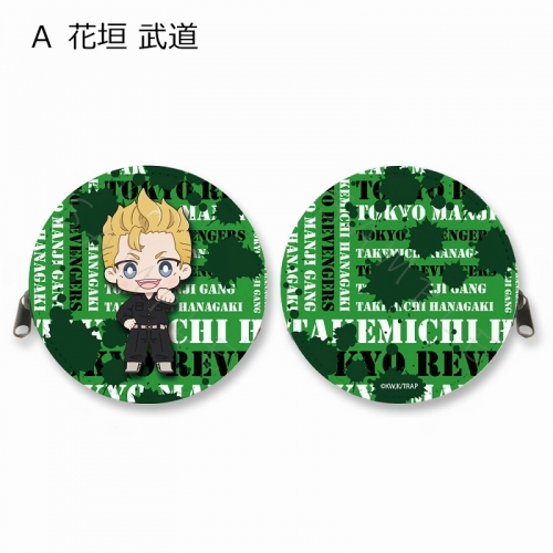 グッズ コインケース 東京リベンジャーズ 丸形コインケース A 花垣 武道 アニメイト