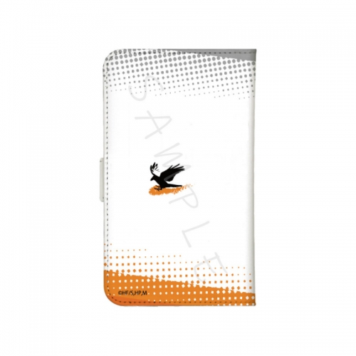 グッズ カバーホルダー ハイキュー 手帳型スマホケース マルチl C 烏野 集合 アニメイト