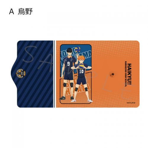 グッズ キーケース ハイキュー キーケース A 烏野 アニメイト