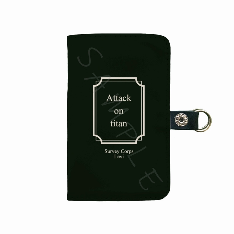 グッズ カードケース 進撃の巨人 The Final Season 二つ折りカードケース F リヴァイ 線画 アニメイト グッズ カードケース 進撃の巨人 The Final Season 二つ折りカードケース F リヴァイ 線画 アニメイト