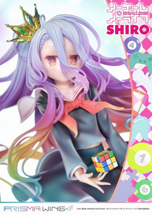 美少女フィギュア】PRISMA WING ノーゲーム・ノーライフ 白 1/7 完成品 
