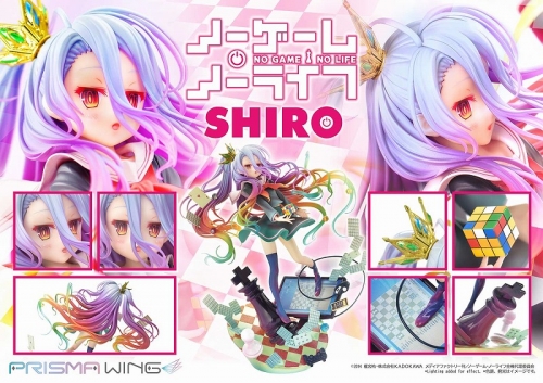 美少女フィギュア】PRISMA WING ノーゲーム・ノーライフ 白 1/7 完成品 