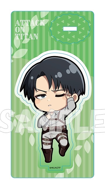 グッズ スタンドポップ 進撃の巨人 ぷちアクリルスタンド ひなたぼっこver リヴァイ アニメイト