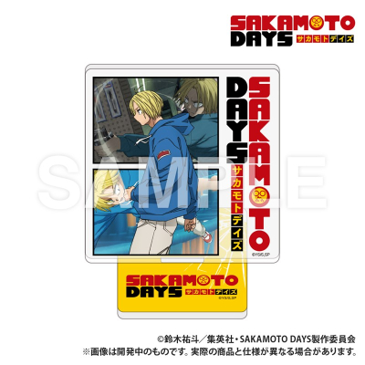 【グッズ-コースター】SAKAMOTO DAYS 台座付きアクリルコースター シン
