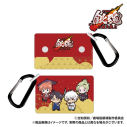 【グッズ-ポーチ】新劇場版 銀魂 -吉原大炎上- ソフトマルチケース(カラビナ付き)_銀時&新八&神楽&月詠_ぷちきゅんシリーズの画像