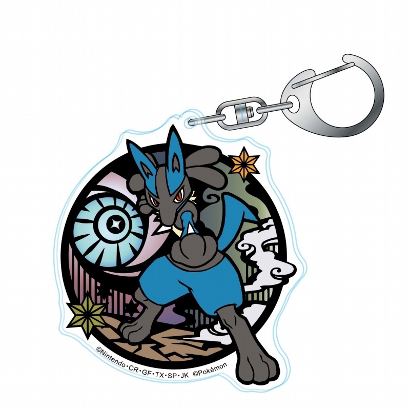 お買い得 グッズ キーホルダー ポケットモンスター 切り絵シリーズ アクリルキーホルダー ルカリオ 納期約12週間 グッズ ストラップ キーホルダー Arbaldas Lt