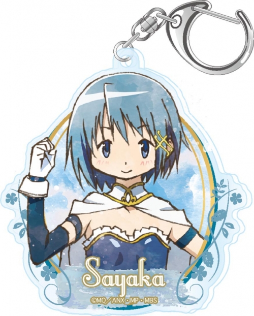 グッズ キーホルダー 魔法少女まどか マギカ ウェットカラーシリーズ アクリルキーホルダー 美樹さやか アニメイト