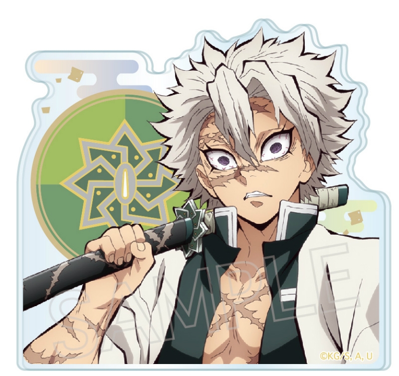 グッズ クリップ 鬼滅の刃 クリップメモスタンド 不死川実弥 アニメイト