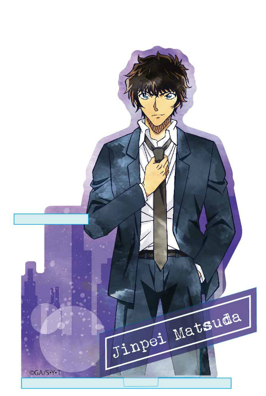 【グッズ-ペン立て】名探偵コナン ウェットカラーシリーズ アクリルペンスタンドvol.4 松田陣平