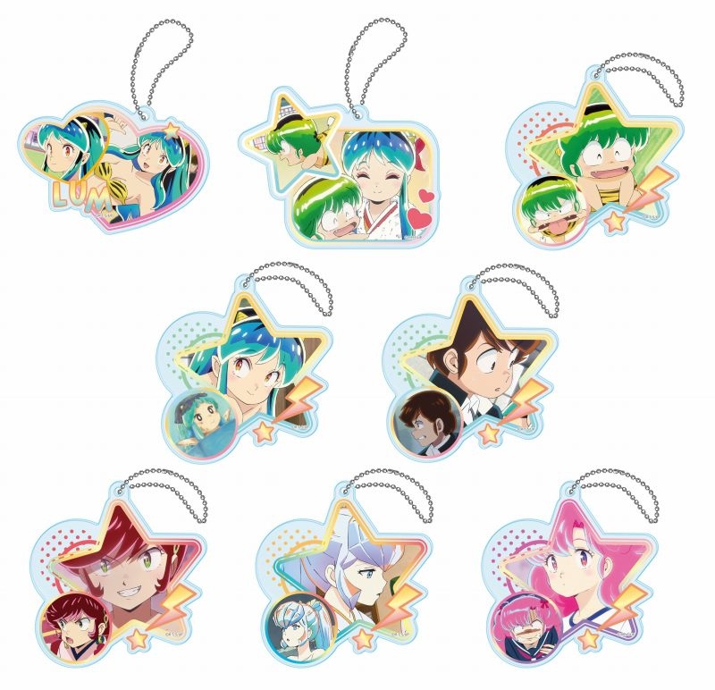 グッズ ストラップ キーホルダー グッズ キーホルダー うる星やつら コラージュアクリルキーチェーン アニメイト先行販売 アニメイト