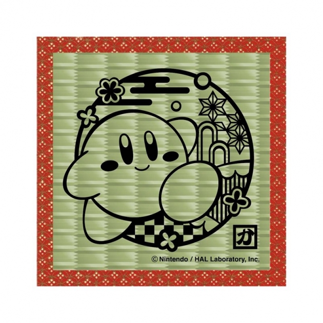 【グッズ-コースター】星のカービィ 切り絵シリーズ 畳コースター カービィA【再販】