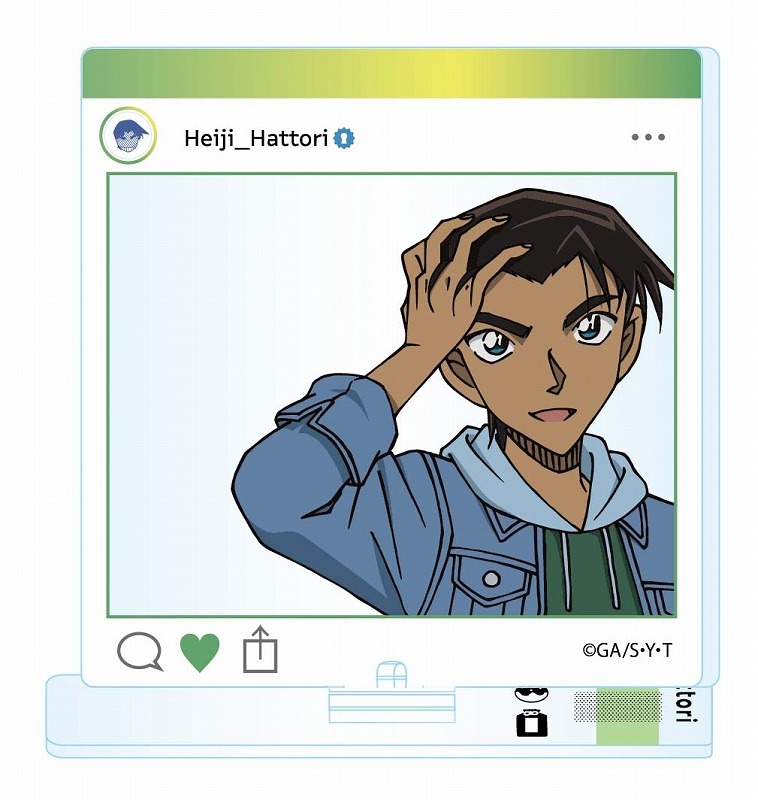 【グッズ-スタンドポップ】名探偵コナン フォトキャラグラファー 服部平次