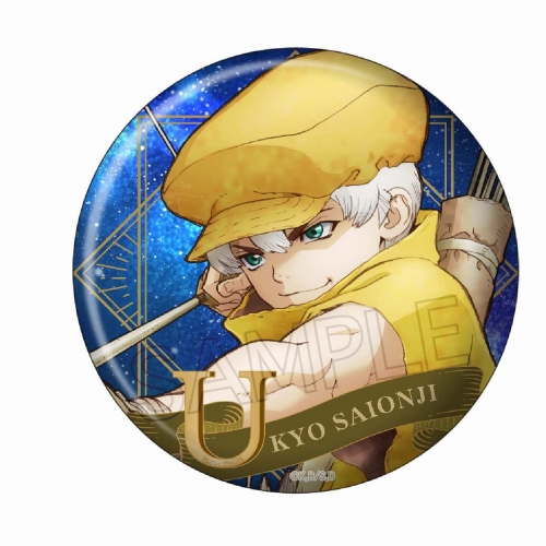 グッズ-バッチ】Dr.STONE ヴィンテージシリーズ 缶バッジ 西園寺羽京 