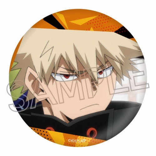 グッズ-バッチ】僕のヒーローアカデミア キラキラ缶バッジ 爆豪勝己 