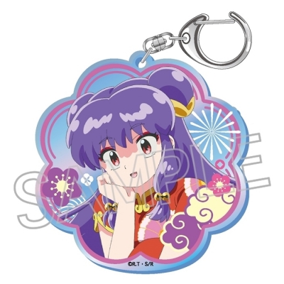 【グッズ-キーホルダー】らんま1/2 オーロラキーホルダー シャンプー