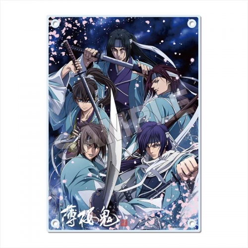 グッズ ボード 薄桜鬼 アクリルボード 02 土方 沖田 斎藤 藤堂 原田 アニメイト