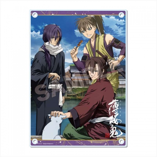 グッズ ボード 薄桜鬼 アクリルボード 03 沖田 斎藤 藤堂 アニメイト