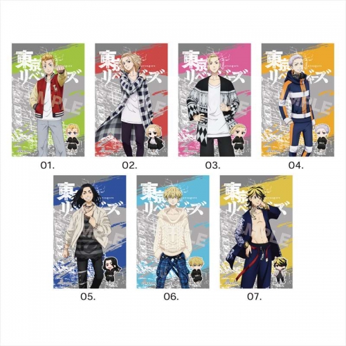 グッズ ステッカー 東京リベンジャーズ サテン地ステッカー 02 第2弾 アニメイト