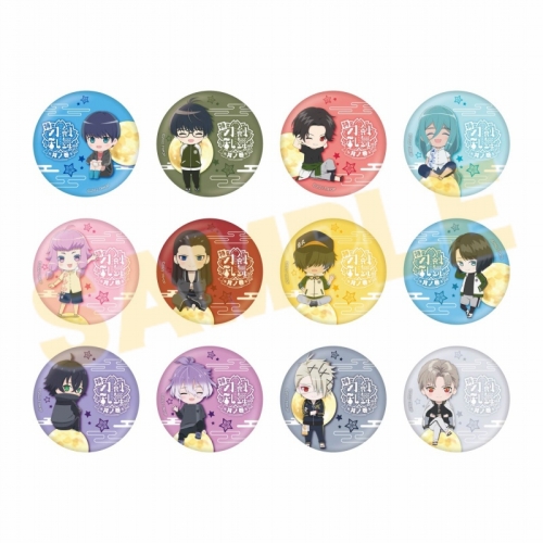グッズ バッチ 特 刀剣乱舞 花丸 月ノ巻 ちびキャラトレーディング缶バッジb アニメイト