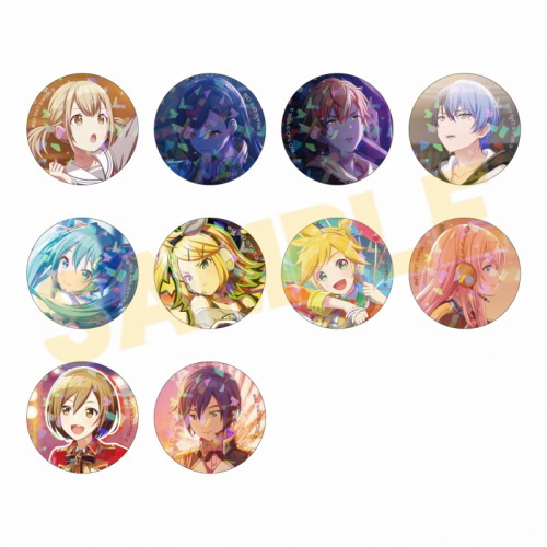 グッズ バッチ プロジェクトセカイ カラフルステージ Feat 初音ミク ホログラム缶バッジコレクション C アニメイト