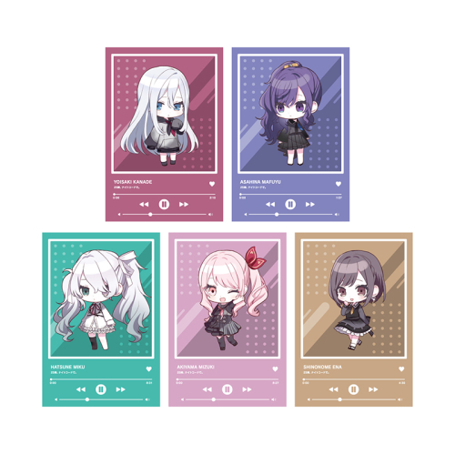 グッズ ポストカード プロジェクトセカイ カラフルステージ Feat 初音ミク ポストカードセット 25時 ナイトコードで Art By みすみ アニメイト