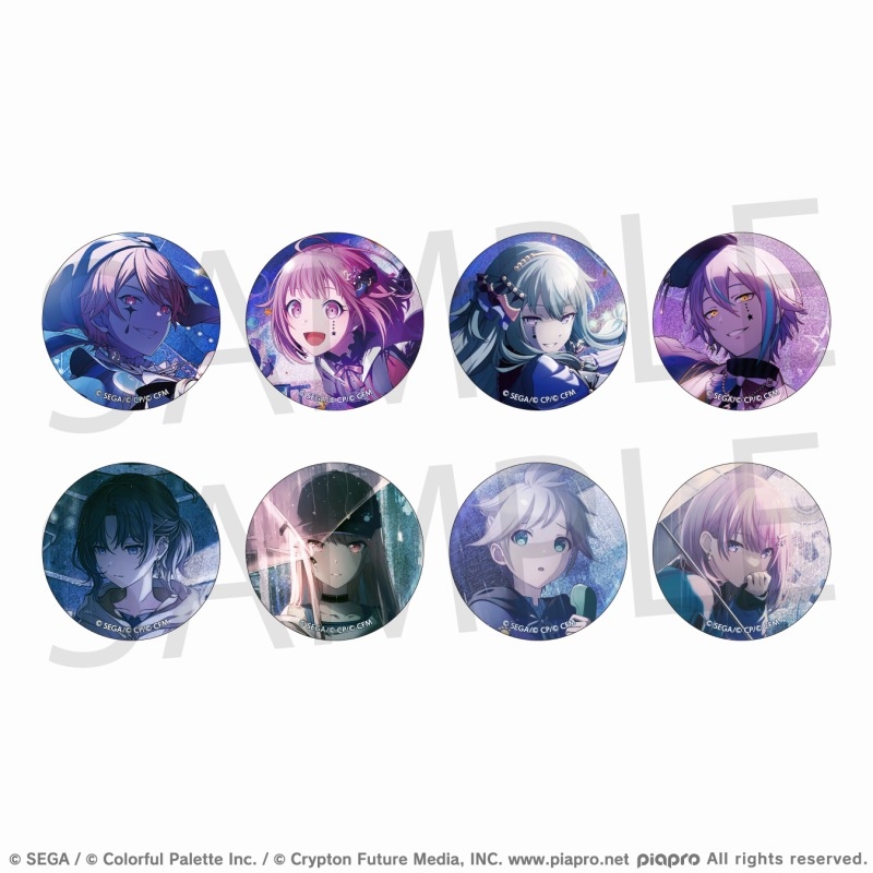 【グッズ-バッチ】プロジェクトセカイ カラフルステージ! feat. 初音ミク グリッター缶バッジ イベントイラストコレクション vol.30 B