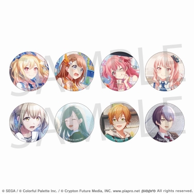 【グッズ-バッチ】プロジェクトセカイ カラフルステージ! feat. 初音ミク グリッター缶バッジ イベントイラストコレクション vol.33 B