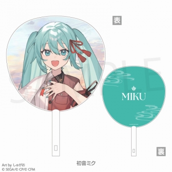 グッズ-うちわ】プロジェクトセカイ カラフルステージ！ feat. 初音 