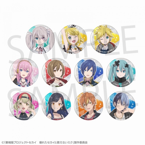 グッズ-バッチ】「劇場版プロジェクトセカイ 壊れたセカイと歌えない 