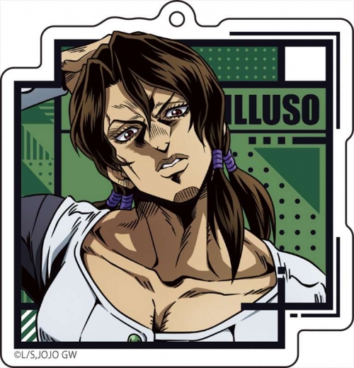 グッズ キーホルダー ジョジョの奇妙な冒険 黄金の風 アクリルキーホルダー ジョジョ 新たなる旅立ち Ver Vol 1 イルーゾォ アニメイト