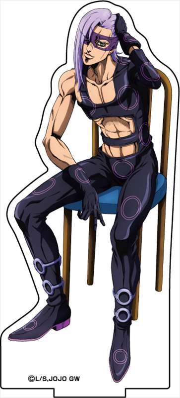 グッズ スタンドポップ ジョジョの奇妙な冒険 黄金の風 Bigアクリルスタンド ジョジョ 新たなる旅立ち Ver Vol 2 メローネ アニメイト