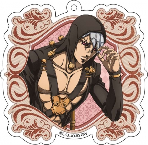 グッズ キーホルダー ジョジョの奇妙な冒険 黄金の風 アクリルキーホルダー ジョジョ 新たなる旅立ち Ver Vol 2 リゾット ネエロ アニメイト