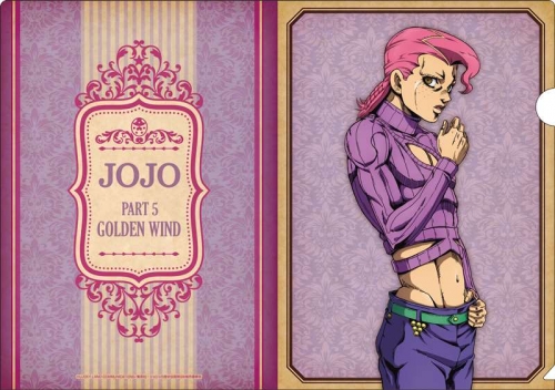 グッズ クリアファイル ジョジョの奇妙な冒険 黄金の風 クリアファイルセット ジョジョ 新たなる旅立ち Ver Vol 2 ドッピオ ディアボロ アニメイト