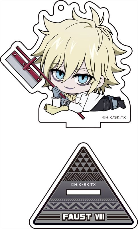 B級特価 グッズ キーホルダー Shaman King ごろりんアクリルキーホルダー 5 ファウスト 世 魅力的な グッズ ストラップ キーホルダー Arbaldas Lt