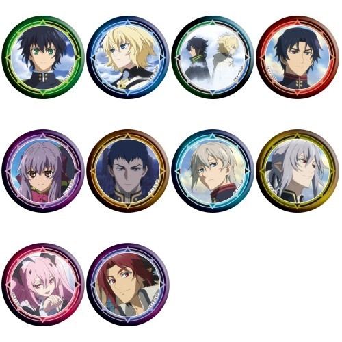 グッズ > バッチ類 > 【グッズ-バッチ】TVアニメ「終わりのセラフ」 缶 終わりのセラフ缶バッジ