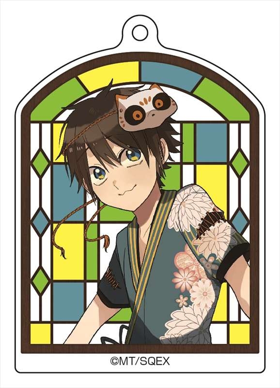 グッズ キーホルダー 妖怪学校の先生はじめました 描き下ろしアクリルキーホルダー 3 狸塚豆吉 アニメイト