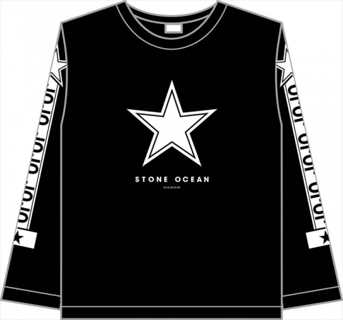 グッズ Tシャツ ジョジョの奇妙な冒険 ストーンオーシャン ロングtシャツ Lサイズ アニメイト