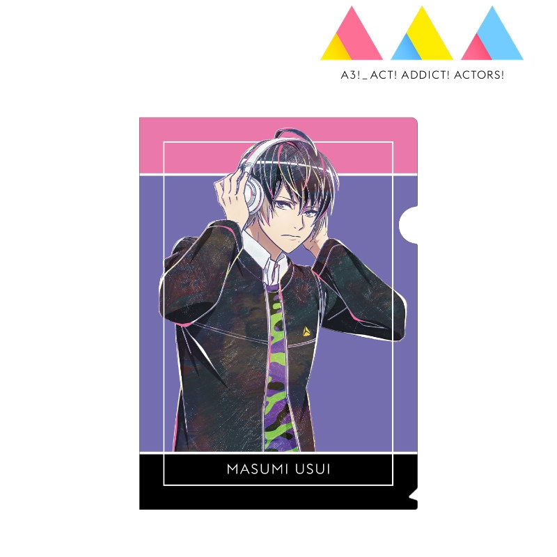 【グッズ-クリアファイル】アニメ『A3!』 碓氷真澄 Ani-Art クリアファイル