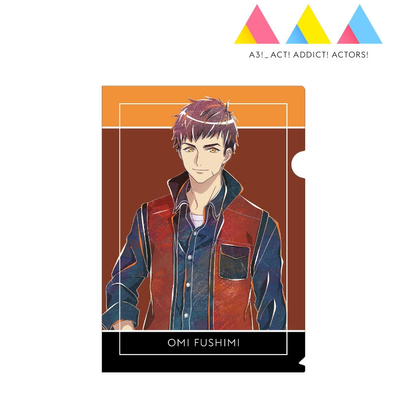 【グッズ-クリアファイル】アニメ『A3!』 伏見 臣 Ani-Art クリアファイル