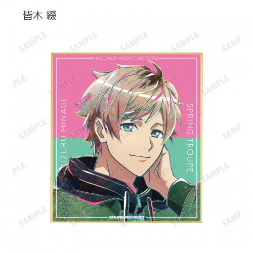 グッズ 色紙 アニメ A3 トレーディング Ani Art ミニ色紙 春組 夏組ver アニメイト