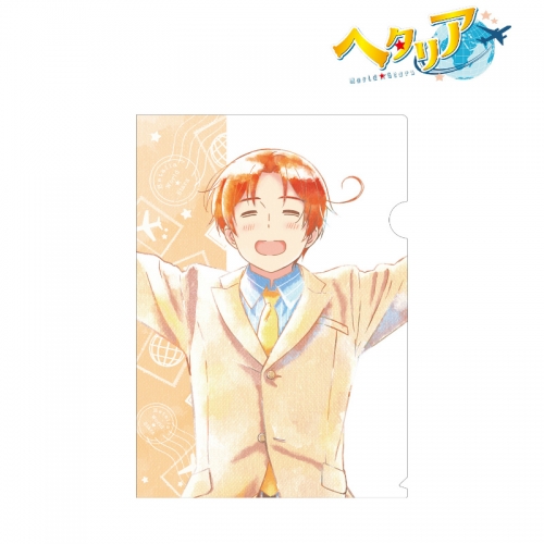 グッズ クリアファイル アニメ ヘタリア World Stars イタリア Ani Art Aqua Label クリアファイル アニメイト